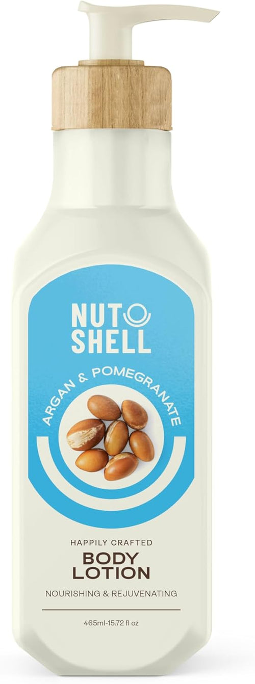 NUT SHELL ARGAN & POMEGRANATE BODY LOTION 465ML - Anwar Store