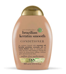 OGX BRAZILIAN KERATIN SMOOTH CONDITIONER 385ML OFFER