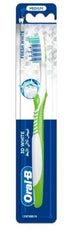 Oral-b 3D White Toothbrush Medium 1pcs - فرشاة أسنان أورال بي 1 قطعة