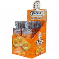 PECTOL SUGAR-FREE ORANGE DROPS WITH VITAMIN C 1 strip