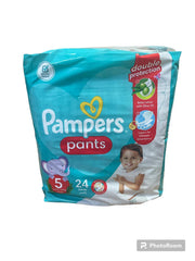 PAMPERS PANTS SIZE 5 (12 - 18 KG)24 PANTS - Anwar Store
