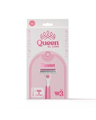 Queen Bastet 3 Blade Women’s Razor – Handle + 2 Cartridges - Anwar Store