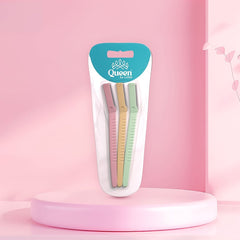 Queen Eyebrow Razor 3 Pieces Q105 | إزالة الشعر Queen - Anwar Store