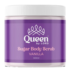 QUEEN SUGAR BODY SCRUB VANILLA 300ML - Anwar Store