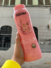 RAVITA FLOWERS SHOWER GEL 1000ML - Anwar Store
