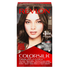 REVLON 41 MEDIUM BROWN COLORSILK WITH KERATIN 3D COLOR - Anwar Store