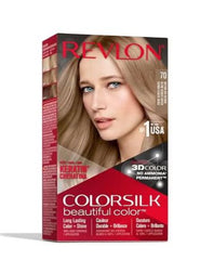 Revlon Colorsilk Beautiful Hair Color - 70 Medium Ash Blonde - Anwar Store