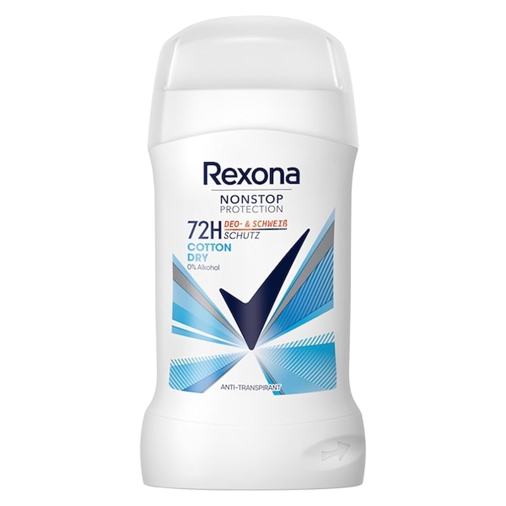 REXONA 72H BODY HEAT COTTON DRY 50ML - Anwar Store