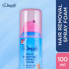 Dimples Hair Removal Spray Foam Rose Fragrance - 100 ml