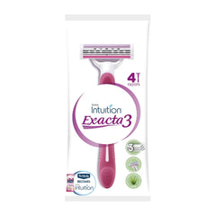 SCHICK INTUITION EXACTA3 4RAZORS