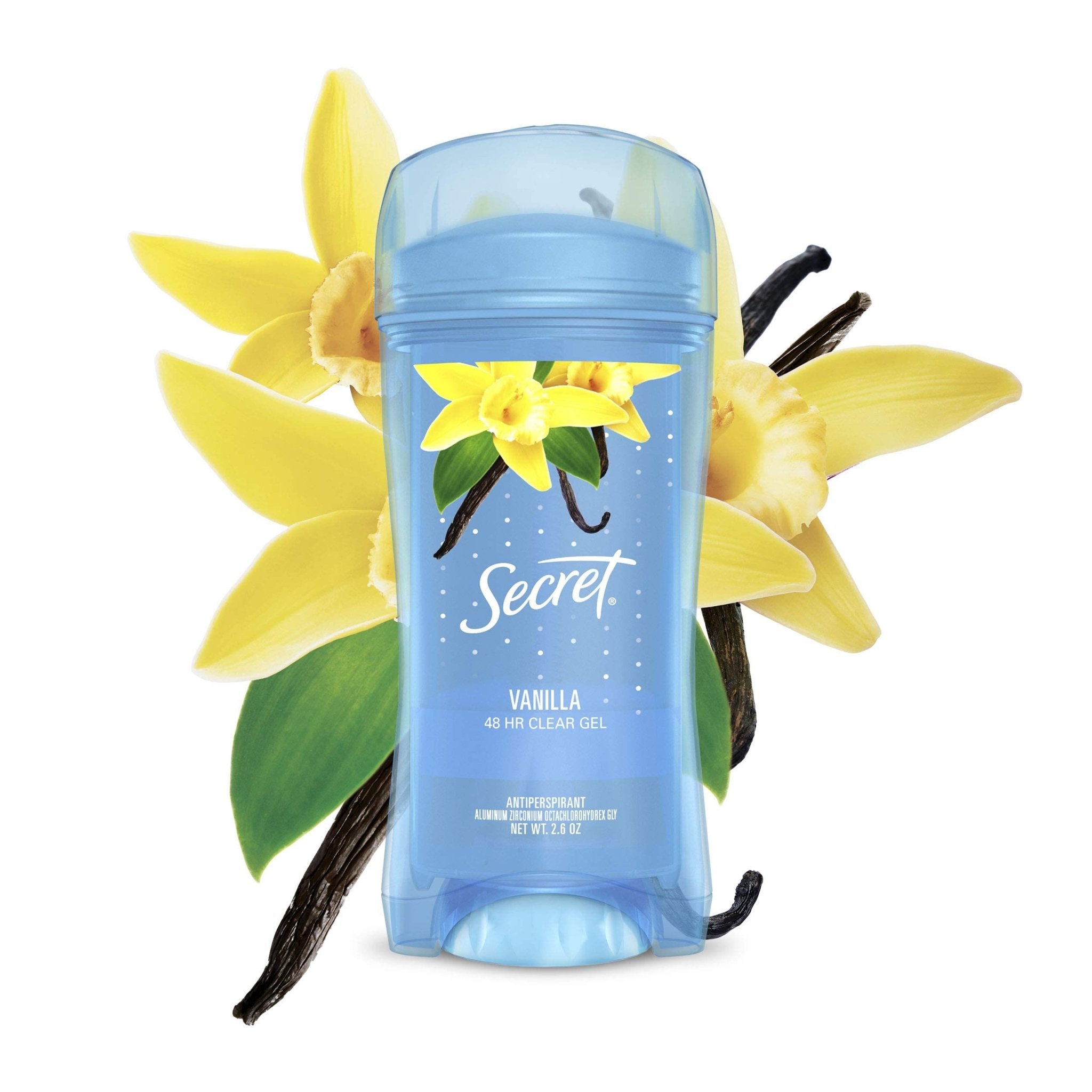 SECRET VANILLA CLEAR GEL 48H - Anwar Store
