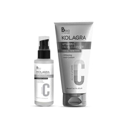 KOLAGRA FACIAL CLEANCER + VIT C OFFER