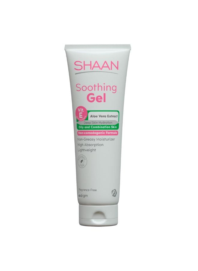 SHAAN SOOTHING GEL OILY AND COMBINATION SKIN 200GM - Anwar Store