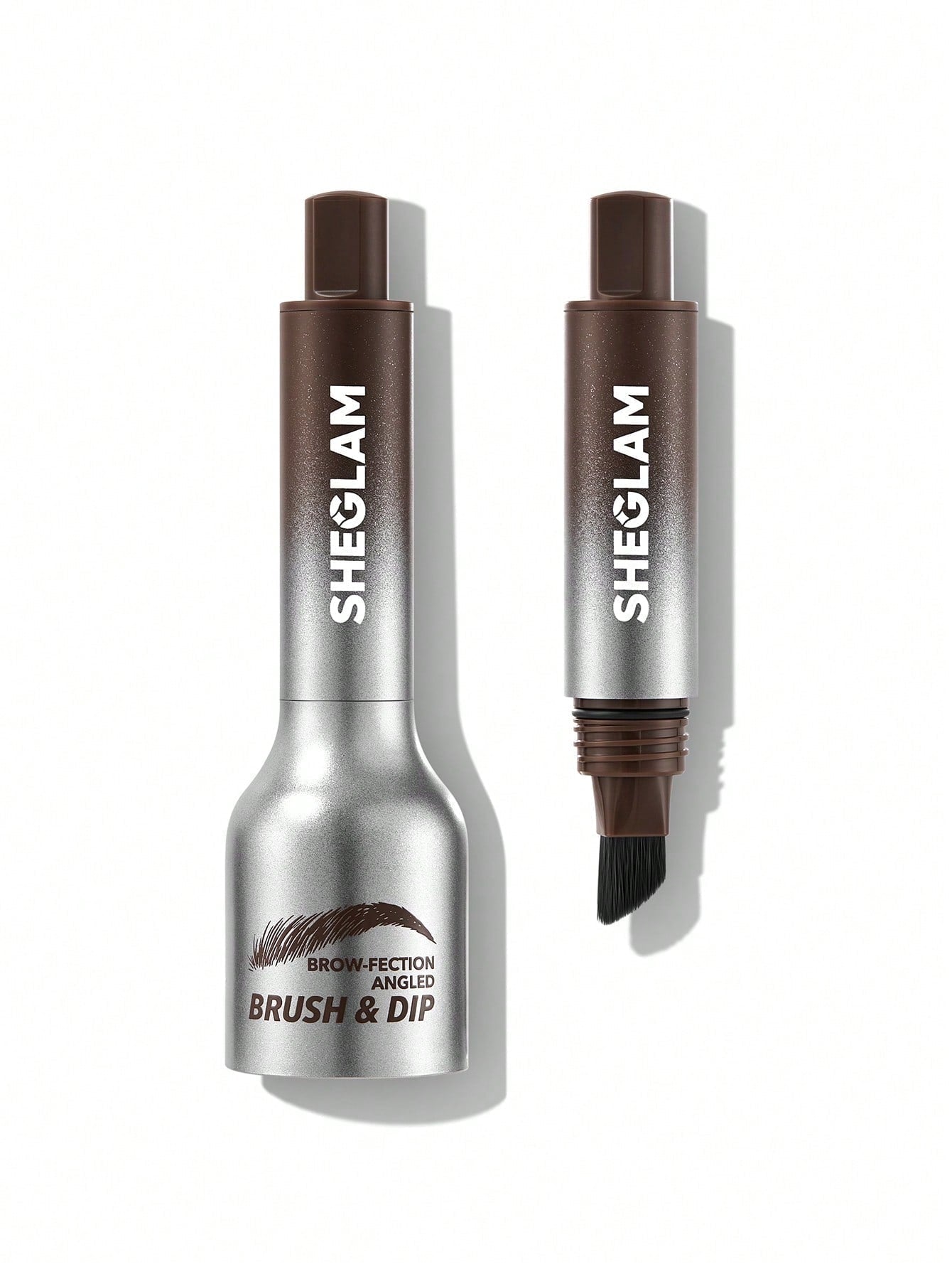 SHEGLAM BROW-FECTION ANGLED BRUSH & DIP-CHOCOLATE 1.2ML - Anwar Store