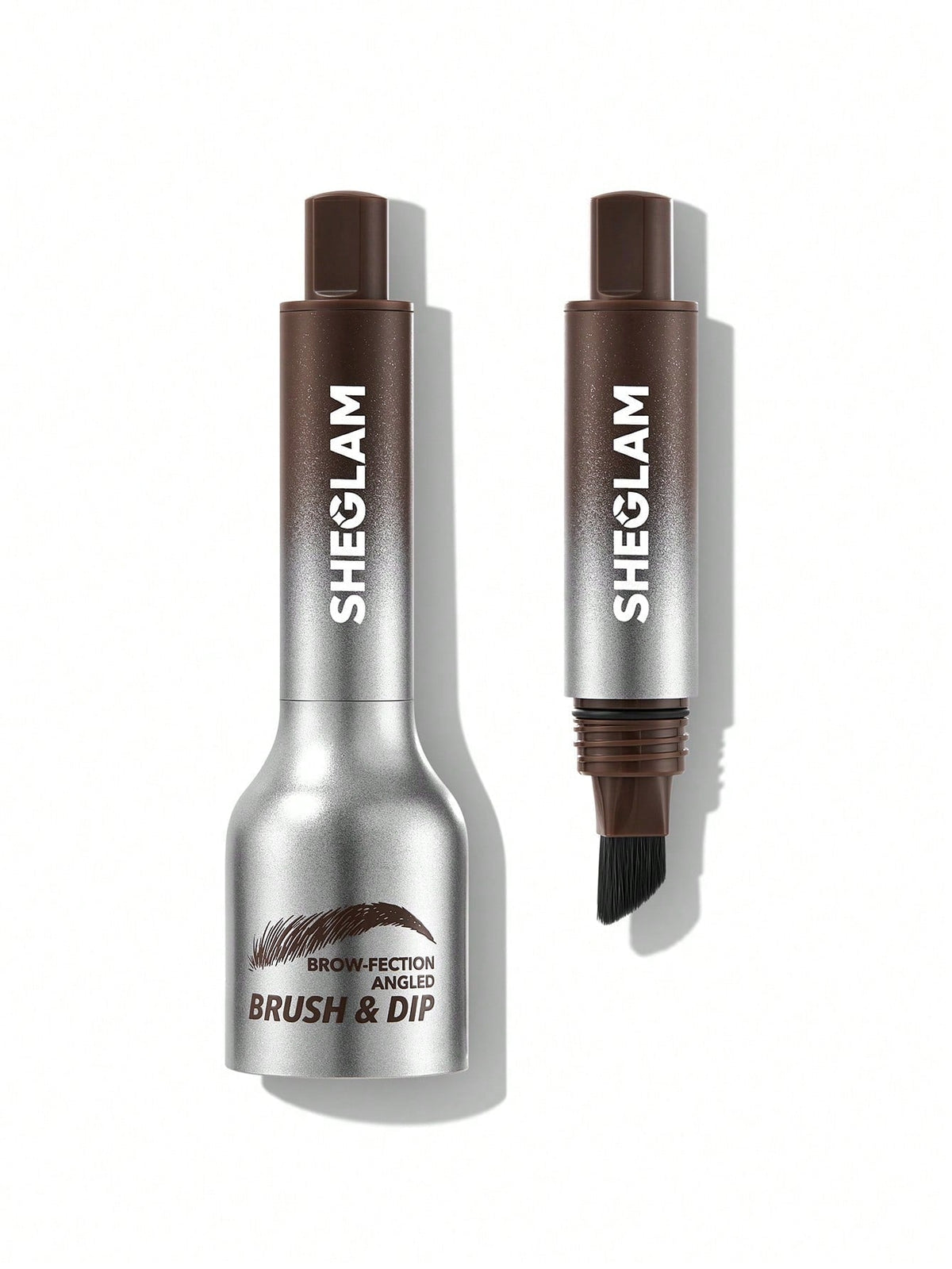 SHEGLAM BROW-FECTION ANGLED BRUSH & DIP-CHOCOLATE 1.2ML - Anwar Store