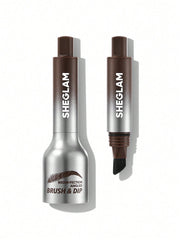SHEGLAM BROW-FECTION ANGLED BRUSH & DIP-CHOCOLATE 1.2ML - Anwar Store