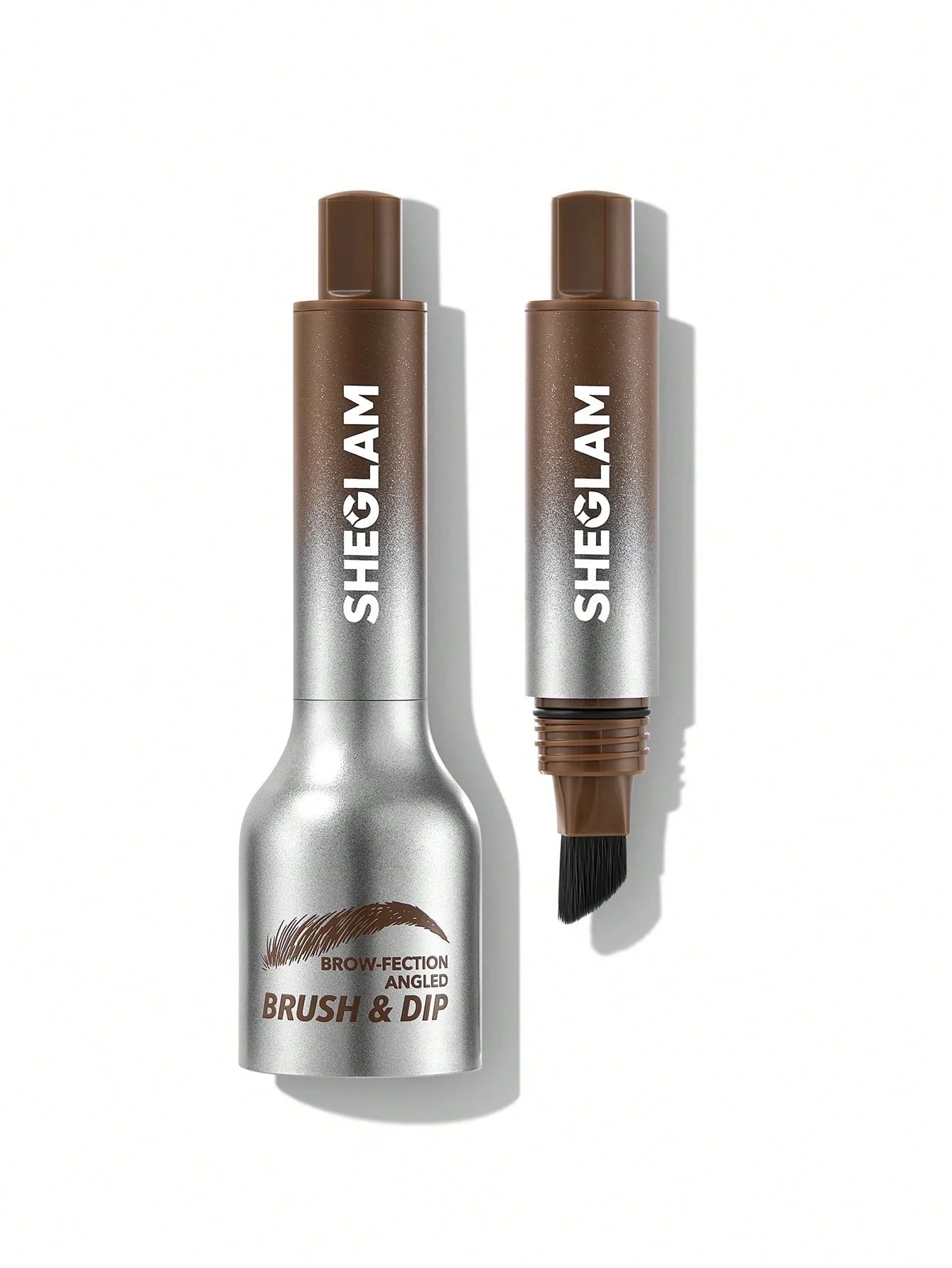 SHEGLAM BROW-FECTION ANGLED BRUSH & DIP-TAUPE 1.2ML - Anwar Store