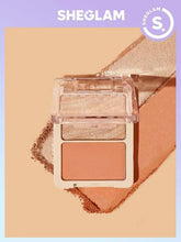 SHEGLAM GLAM 101 HYBRID VIENNA HIGHLIGHTER & BLUSH DUO - Anwar Store