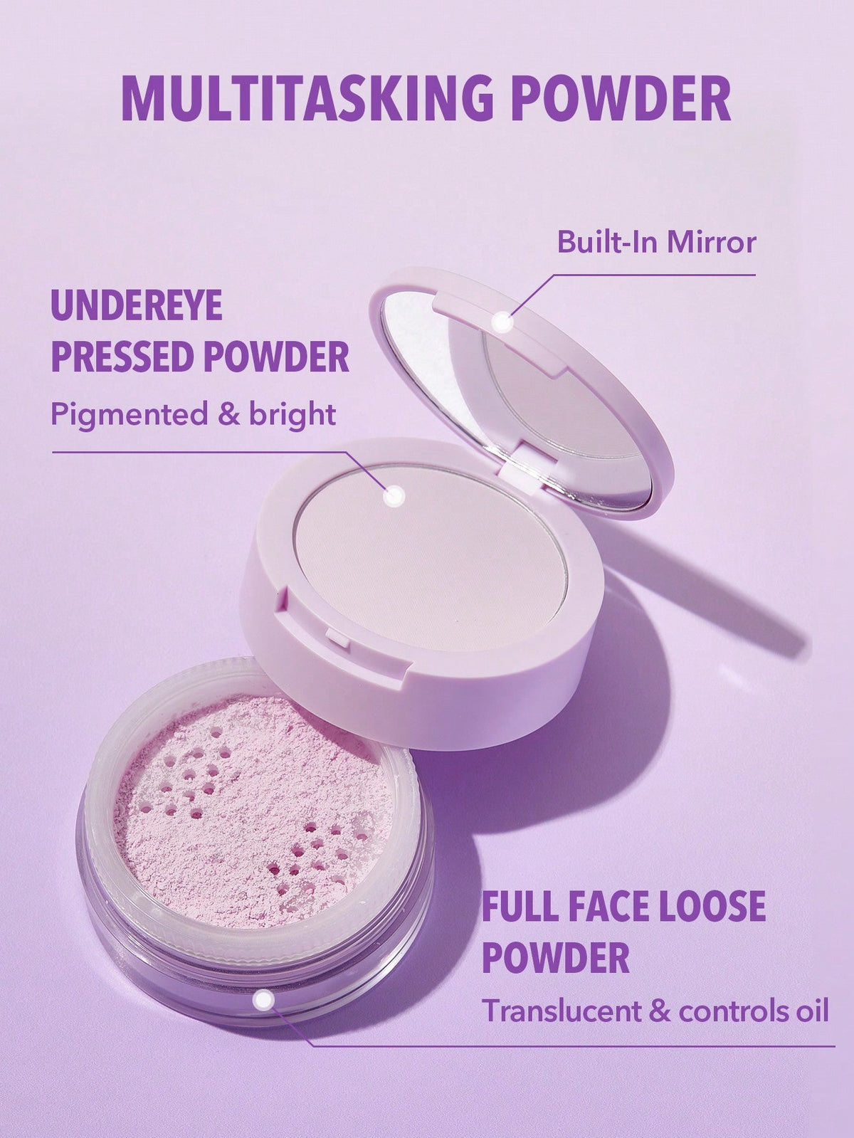 SHEGLAM INSTA-READY FACE & UNDER EYE SETTING POWDER DUO-TARO - Anwar Store