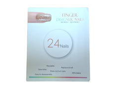SHEIN FINGER DESIGNER NAILS (24) - Anwar Store