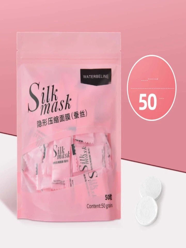 SHEIN WATERBELINE SILK MASK 50PCS - Anwar Store