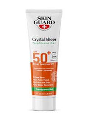 SKIN GUARD CRYSTAL SHEER SUNSCREEN CREAM GEL 50ML - Anwar Store