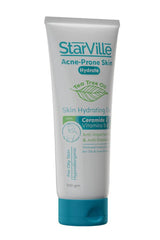 STARVILLE ACNE PRONE TEA TREE OIL HYDRATING GEL WITH CERAMIDE 3 VIT B&E FOR OILY SKIN 100GM - Anwar Store
