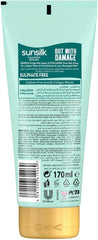 SUNSILK COLLAGEN BLENDS OUT WITH DAMAGE SUPER CONDITIONER 170ML - Anwar Store