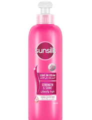 SUNSILK LEAVE ON CREAM STRENGTH&SHINE 200ML 20%OFF - Anwar Store