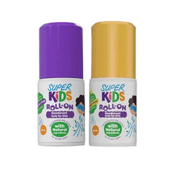 SUPER KIDS ROLL ON PINEAPPLE + FRAGRANCE FREE 30ML OFFER