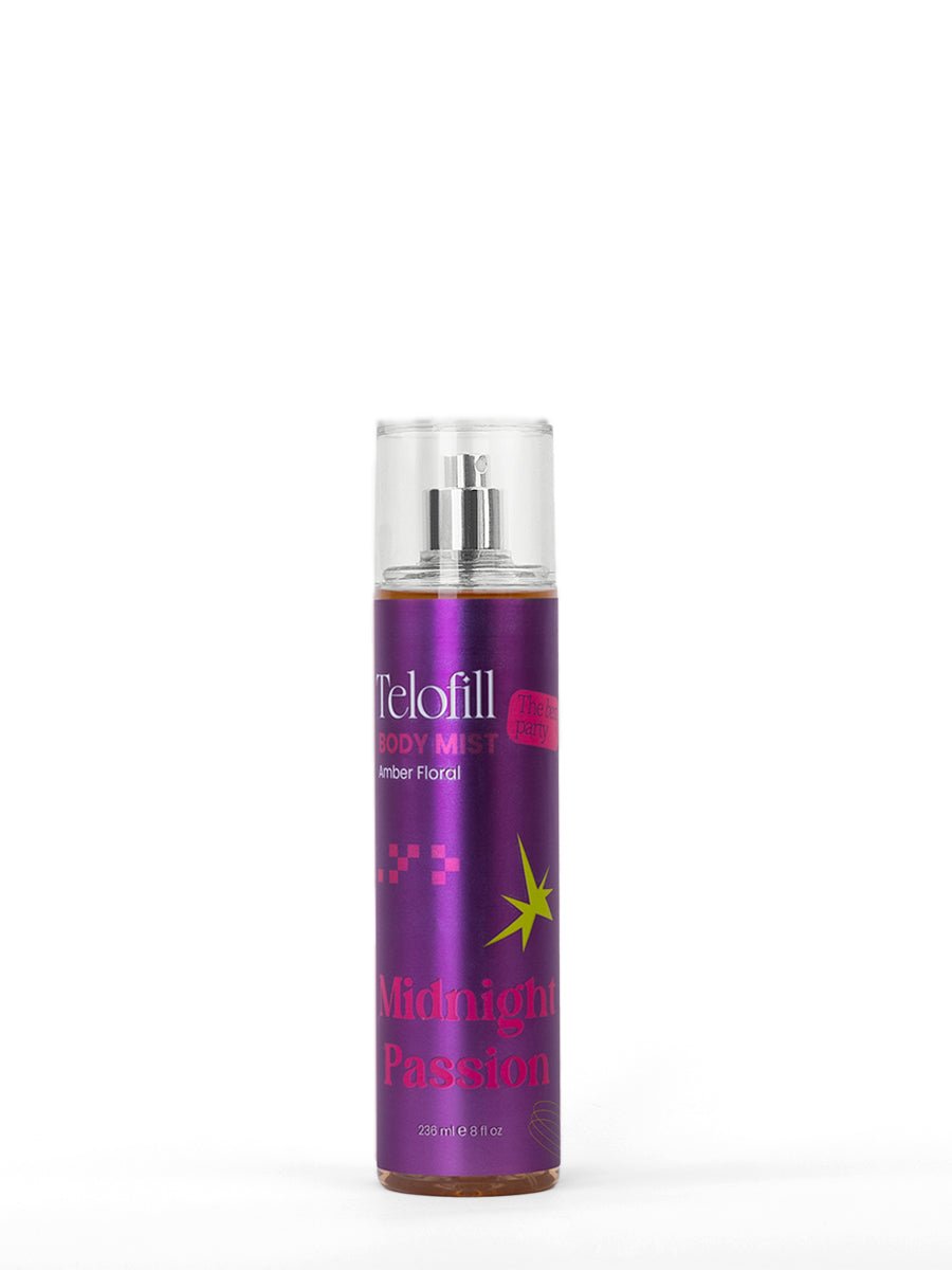 TELOFILL AMBER FLORAL MIDNIGHT PASSION BODY MIST 236ML - Anwar Store