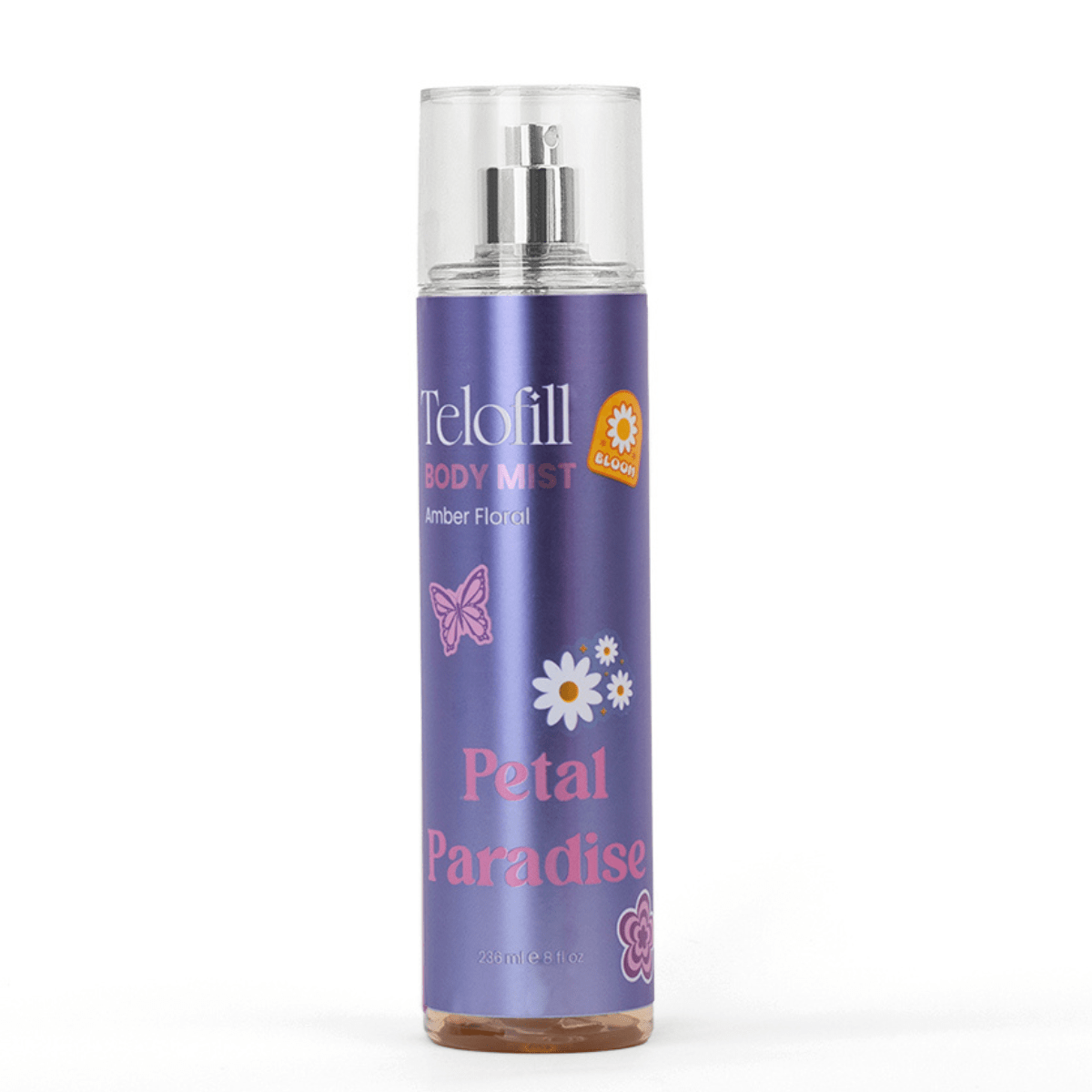 TELOFILL AMBER FLORAL PETAL PARADISE BODY MIST 236ML - Anwar Store