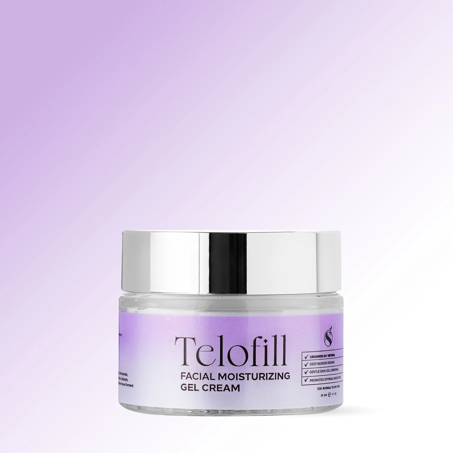 TELOFILL FACIAL MOISTURIZING GEL CREAM NORMAL TO DRY SKIN 50GM - Anwar Store