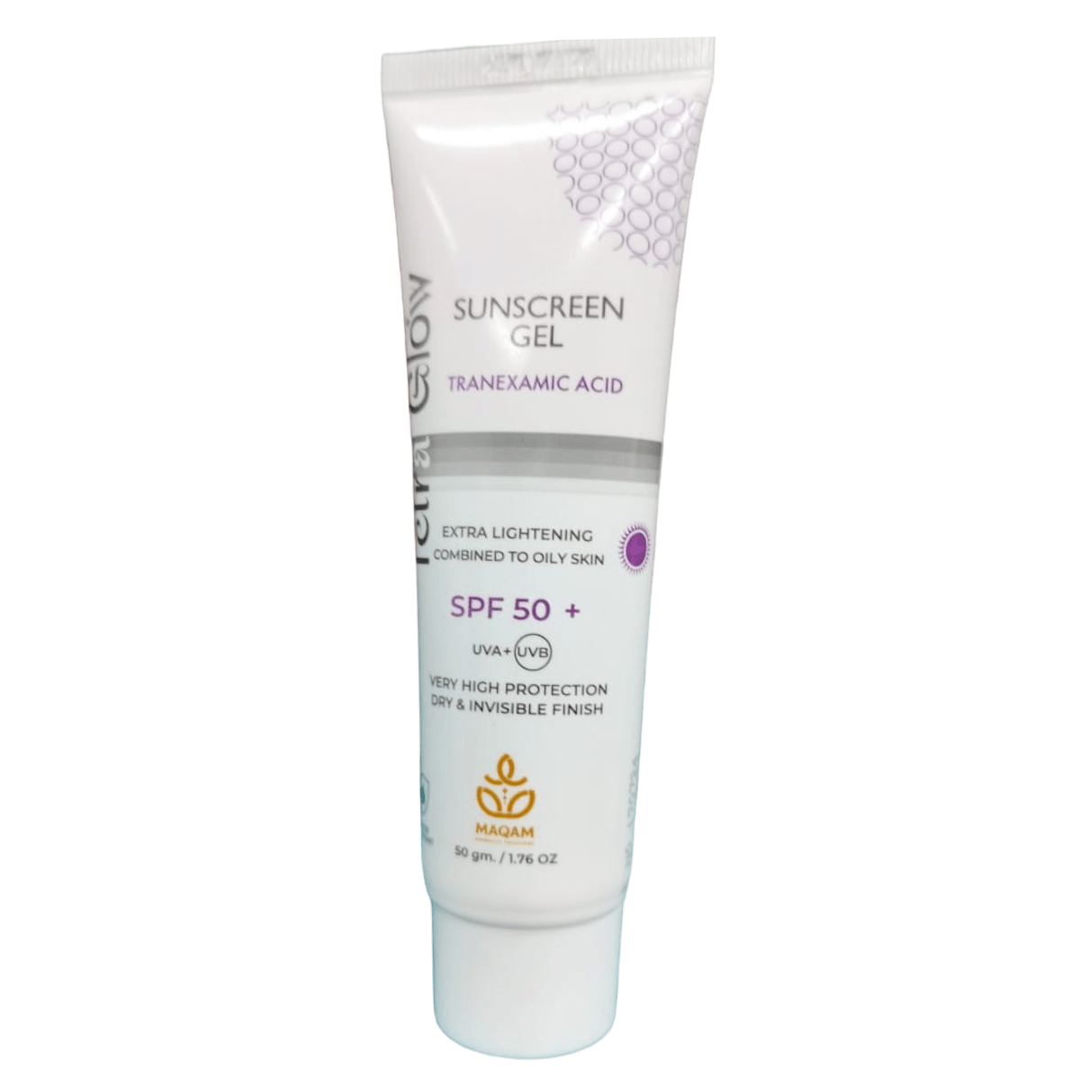 TETRA GLOW SUNSCREEN GELTRANEXAMIC ACID SPF50+ 50GM - Anwar Store