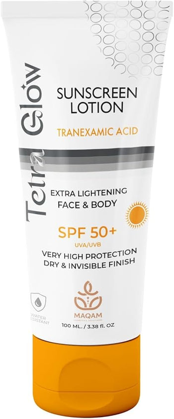 Tetra Glow Sunscreen Lotion Spf50+ 100ml - واقي شمس تيترا جلو 100 مل