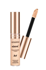 TOPFACE SENSITIVE MINERAL 3IN1 CONCEALER . CONTOUR . FOUNDATION 003 VEGAN 12ML - Anwar Store