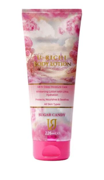 U-RICHI BODY LOTION (SUGAR CANDY) 226ml - Anwar Store
