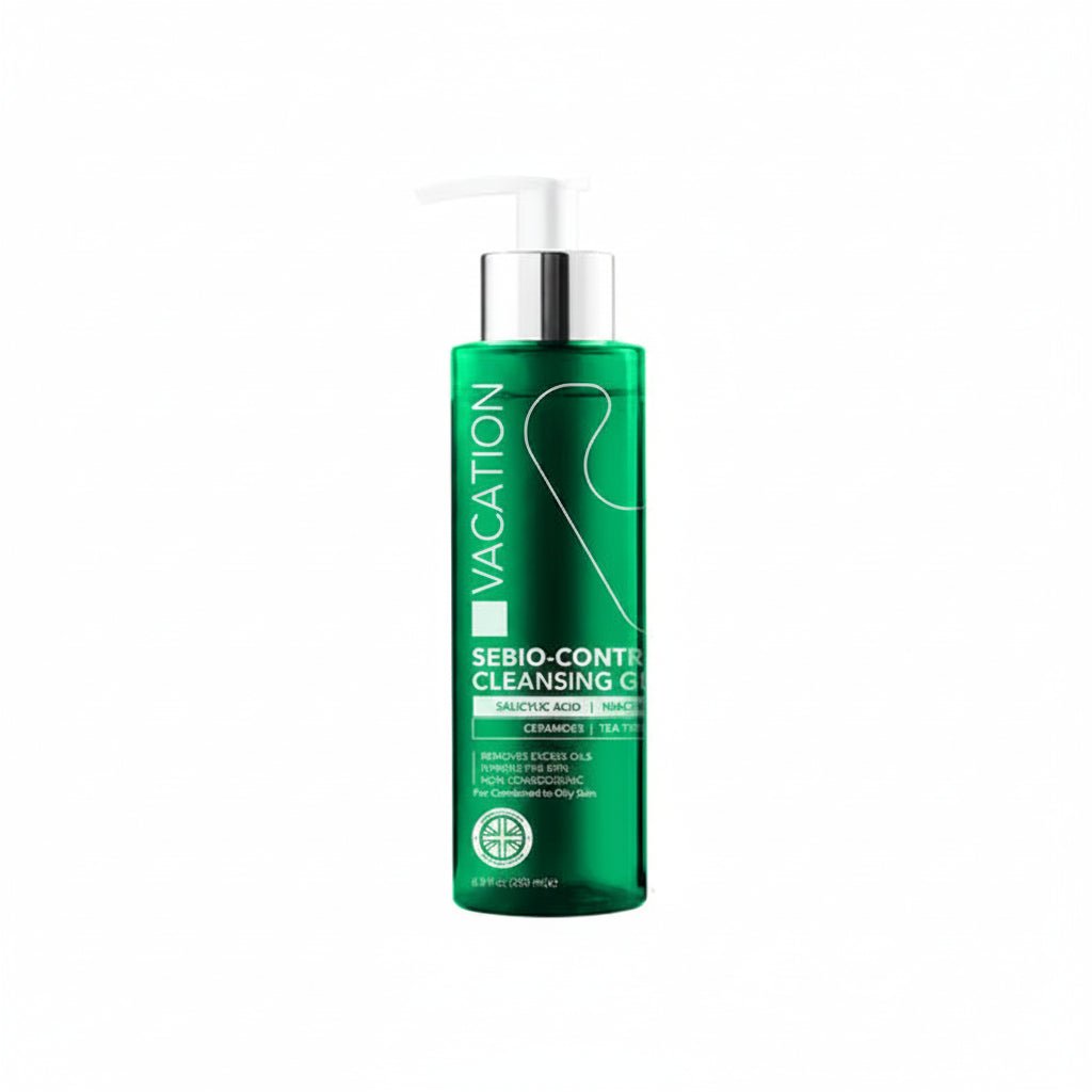 Vacation Sebio-Control Cleansing Gel 200 ml for Acne-Prone Skin | غسول فاكيشن للبشرة الدهنية وحب الشباب 200 مل - Anwar Store