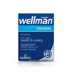 WELLMAN ORIGINAL HEALTH&VITALITY 30 TABLETS N1FOR MEN