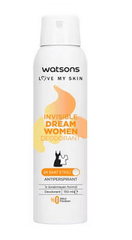 WATSONS INVISIBLE DREAM WOMEN DEODORANT SPRAY 150ML - Anwar Store