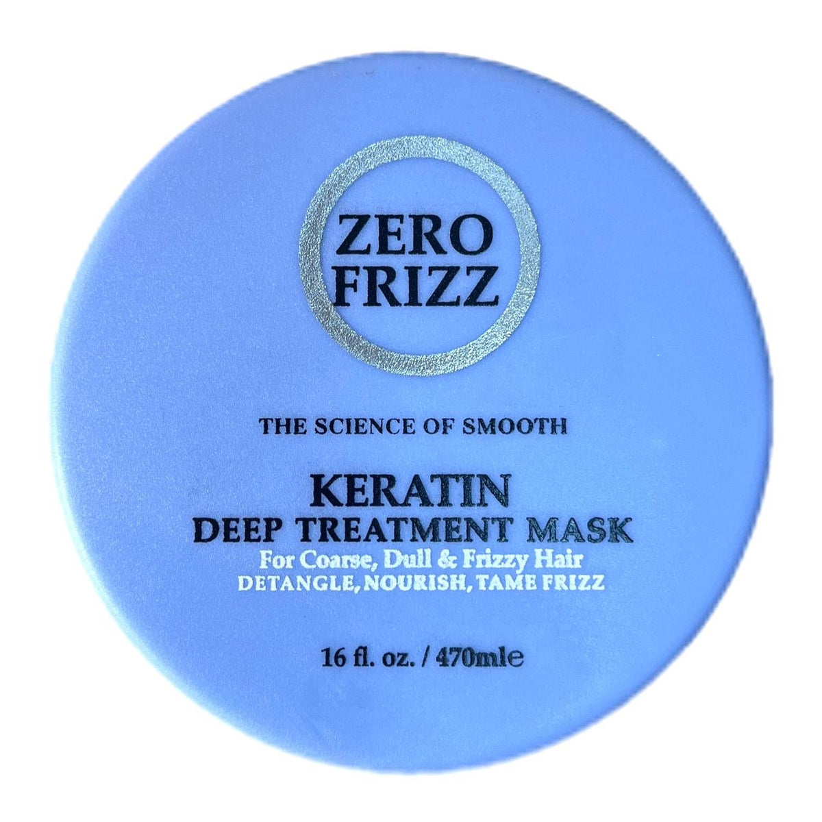 ZERO FRIZZ KERATIN DEEP TREATMENT MASK 470ML - Anwar Store
