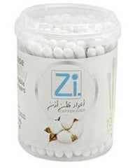 ZI Cotton Ear Buds Wood 100 buds - Anwar Store