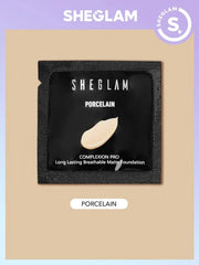 Sheglam Complexion Pro Long Lasting Breathable Matte Foundation Sample PORCELAIN