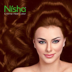 Nisha Creme Hair Colour - Natural Brown