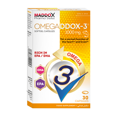 OMEGADDOX-3 1000MG 30 CPSULES