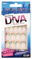BROADWAY NAILS FASHION DIVA REDIFINED DIVINE STYLE 54136 MEDIUM