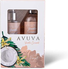AVUVA Body Splash Vanilla Coconut 253ml + AVUVA Shower gel 253ml Gift