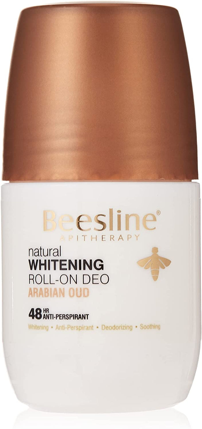 Beesline Whitening Roll-On Deodorant - Arabian Oud 50 ml Offer | مزيل عرق بيزلين 50 مل