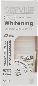 Starville Whitening Roll On Fragrance Free 60ml offer