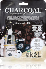 eKel Ultra Hydrating Essence Mask CHARCOAL 25ml